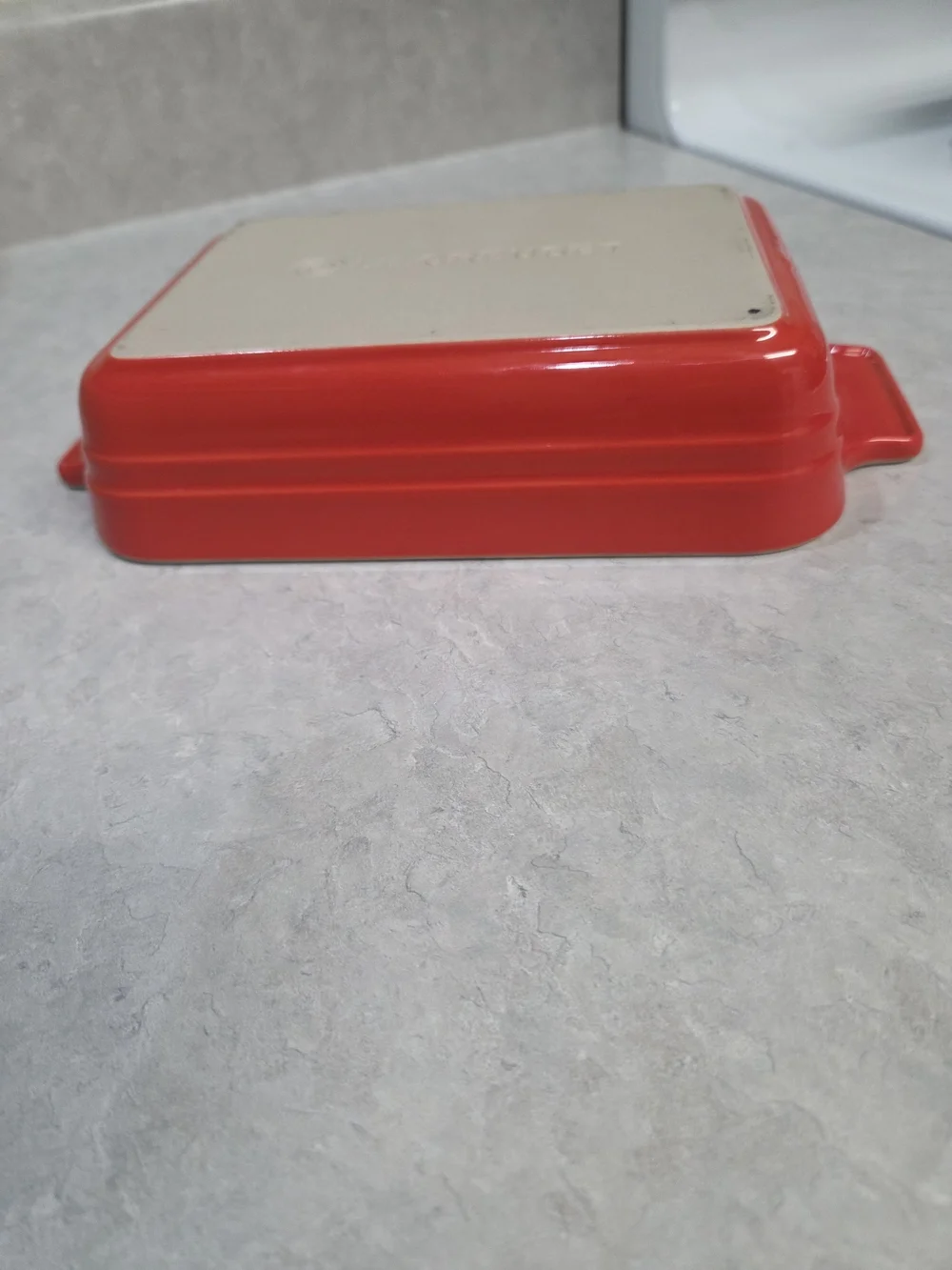 Le Creuset Rectangular Red Ceramic/Stoneware Baker